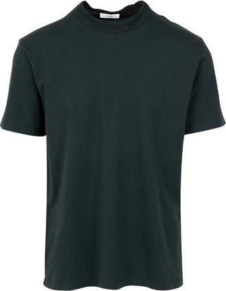 Mauro Grifoni T-shirt met drievoudige zoom - Heren - T-shirts - Blauw - XL - Katoen - Tops