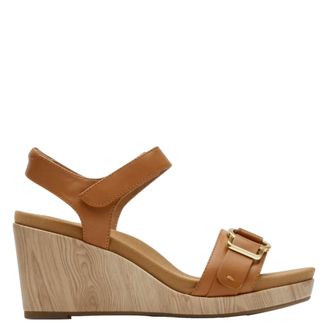 Rockport Briah II Two Band Tan Leather CJ1070 Womens