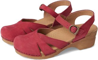 Sanita Margrethe Womens Shoes Red : EU 37 (US Womens 5.5-6) Regular, Leather