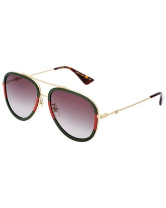 Gucci Womens Gg0062s 57Mm Sunglasses
