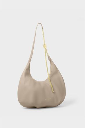 Katie Loxton Remi Slider Chain Shoulder Bag in Light Taupe at Nordstrom