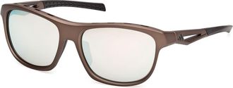 Adidas Sport SP0118 49G Mens Sunglasses Brown Size 59