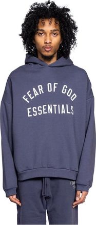 Fear of God Marine Fleece Hoodie - - Sweatshirts & Hoodies - Uomo - Blu - L