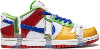 Nike x eBay SB Dunk Low Sandy Bodecker sneakers - unisex - Leather - 10.5 - White