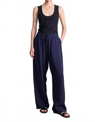 Apiece Apart Kari Pull On Pant In Midnight