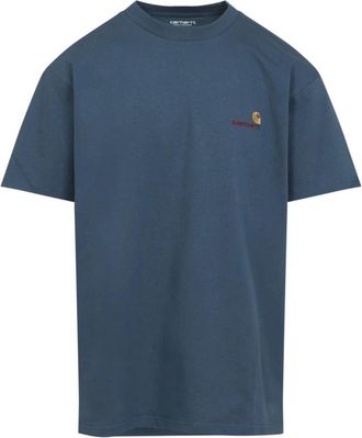 Carhartt Work in Progress Heren, Tops, Blauw, Maat: L Katoen