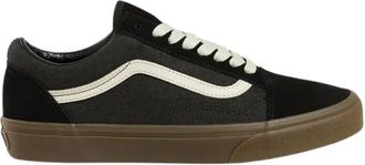 Vans Old Skool Heavy Canvas - Dames - Sneakers - Zwart - 37 EU - Leer - Schoenen