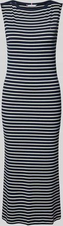 Tommy Hilfiger Enganliegendes Freizeitkleid aus Viskose-Mix in Marine, Gr&ouml;&szlig;e XL
