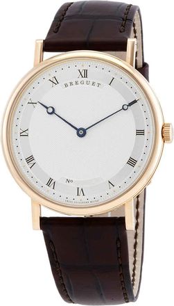 Breguet Classique 18kt Rose Gold Silver-tone Dial Mens Watch 5157BR/11/9V6