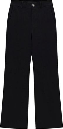 Guess Chrissy Logo Chain Flare Pants - Dames - Wijde Broeken - Zwart - XS - Broeken