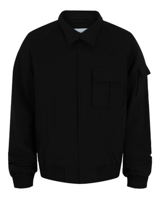 Ferragamo Cropped Bomber Jacket