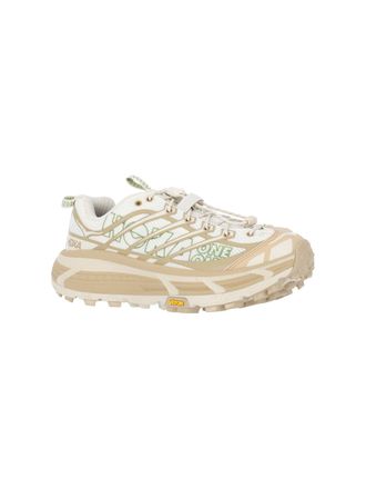 Hoka One One Chunky Lace-Up Sneaker - Beige