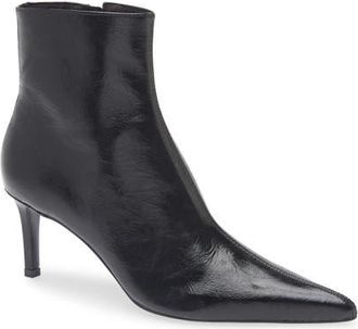 Mango Valle Pointed Toe Bootie in Black at Nordstrom, Size 8.5Us