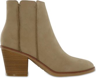 Mia Womens Lolo Ankle Bootie In Stone