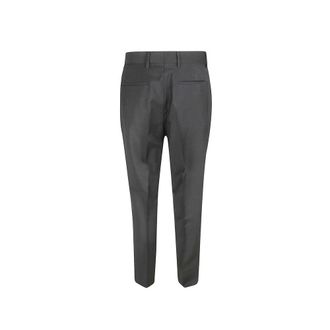 Prada Mens Gray Wool Dress Pants
