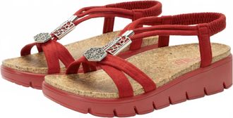 Alegria Womens Roz Sandal In True Red