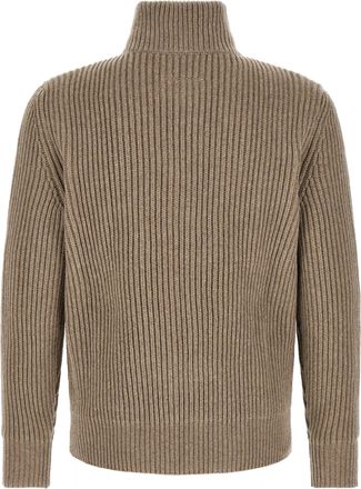 Maison Margiela Ribbed Wool Jacket - Beige
