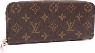 Louis Vuitton Brown Rose Ballerine Monogram Long Wallet (Bi-Fold) (Pre-Owned)