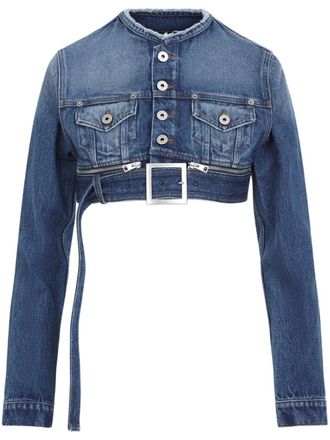 Jean Paul Gaultier Super Cropped Denim Jacket