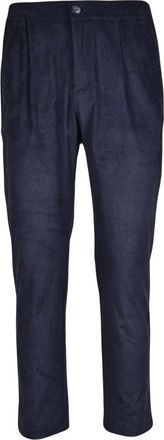 Herno Pantalones Chinos - Trousers - Hombre - Azul - M