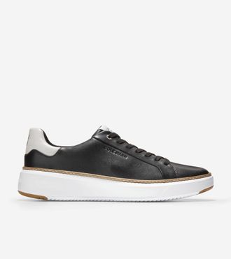 Cole Haan Mens GrandPr&oslash; Topspin Sneakers - Black Size 10.5