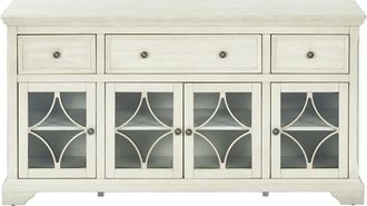 SEI Furniture Sei Jessica 4-Door 3-Drawer Cabinet