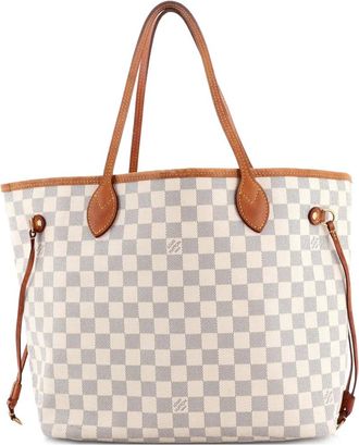 Louis Vuitton Neverfull NM Damier MM shopper - Wit