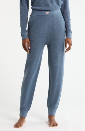 Lunya Silkthermal Knit Joggers in Harbor Indigo at Nordstrom, Size X-Small
