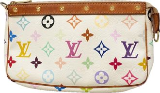 Louis Vuitton Blanc Pouch (Pre-Owned)