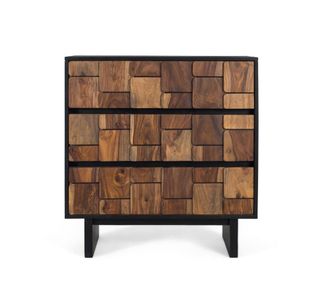 Giner&Colomer C&oacute;moda fabricada en madera maciza de mango y estructura de metal