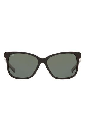 Costa Phantos 57mm Polarized Sunglasses in Black at Nordstrom