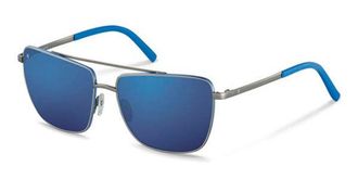 Rodenstock R1408 C Mens Sunglasses Grey Size 61