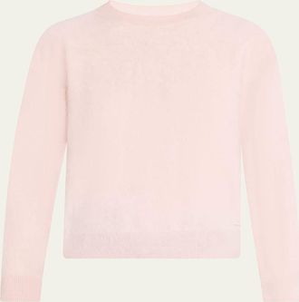 Akris Brushed Cashmere Crewneck Sweater
