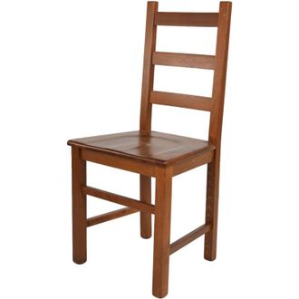 Tommychairs Tommychairs 4 Sillas Rustica en madera de haya nogal claro