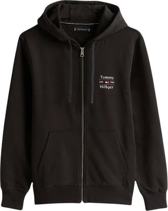 Tommy Hilfiger Hombre, Sudaderas, Negro, Talla: M