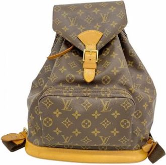Louis Vuitton Vintage, unisex, Bruin, ONE Size, Pre-owned Vintage Rugzak