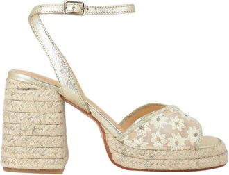 Castaner Schoenen, Dames, Geel, 38 EU, Leer, Vals Sandaal