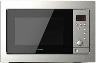 Cecotec Cecotec Microondas Encastrable Digital Grandheat 2500 Built-in Steelblack. 900w, Integrable, 25 Litros, Grill, Quick Start