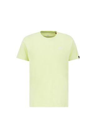 Alpha Industries T-Shirt ALPHA INDUSTRIES Basic T-Shirt SL, Herren, Gr. XXL, gr&uuml;n (arctic lime), Obermaterial: 100% Baumwolle, Shirts T-Shirt