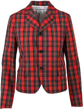 Comme Des Gar&ccedil;ons Giacca Corta - Dames - Blazers - Veelkleurig - S - Katoen - Jassen