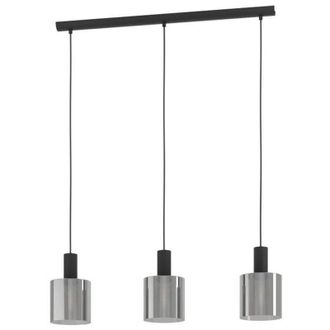 Eglo Eglo - Lampada a Sospensione 3 Luci a Cilindro Metallo Gorosiba