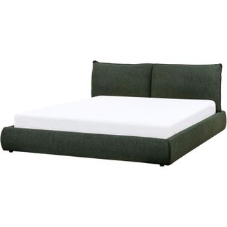 Beliani Waterbed Fabric VINAY 180 x 200 cm (EU Super King) Dark Green