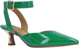 J. Reneé Tamsin Ankle Strap Pointed Toe Pump in Green at Nordstrom, Size 9.5