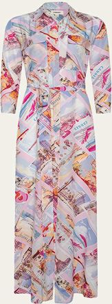 L'agence Cameron Maxi Shirtdress