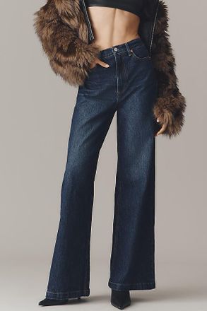 Pistola Denim Lana High-Rise Wide-Leg Jeans
