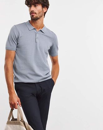 Jacamo Cotton Short Sleeve Polo