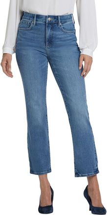 NYDJ Nydj Petite Marilyn Bastille Sea Straight Leg Jean