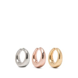 Panconesi Curved Earrings Set Of Three