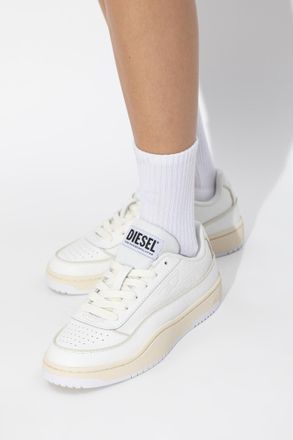 Diesel S-TRACKER-D-LOW W Sports Shoes, Womens, Cream