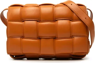 Bottega Veneta Pre-owned Bottega Veneta Nappa Intrecciato Padded Cassette Crossbody Unisex Q45IULDCCNHENEDO